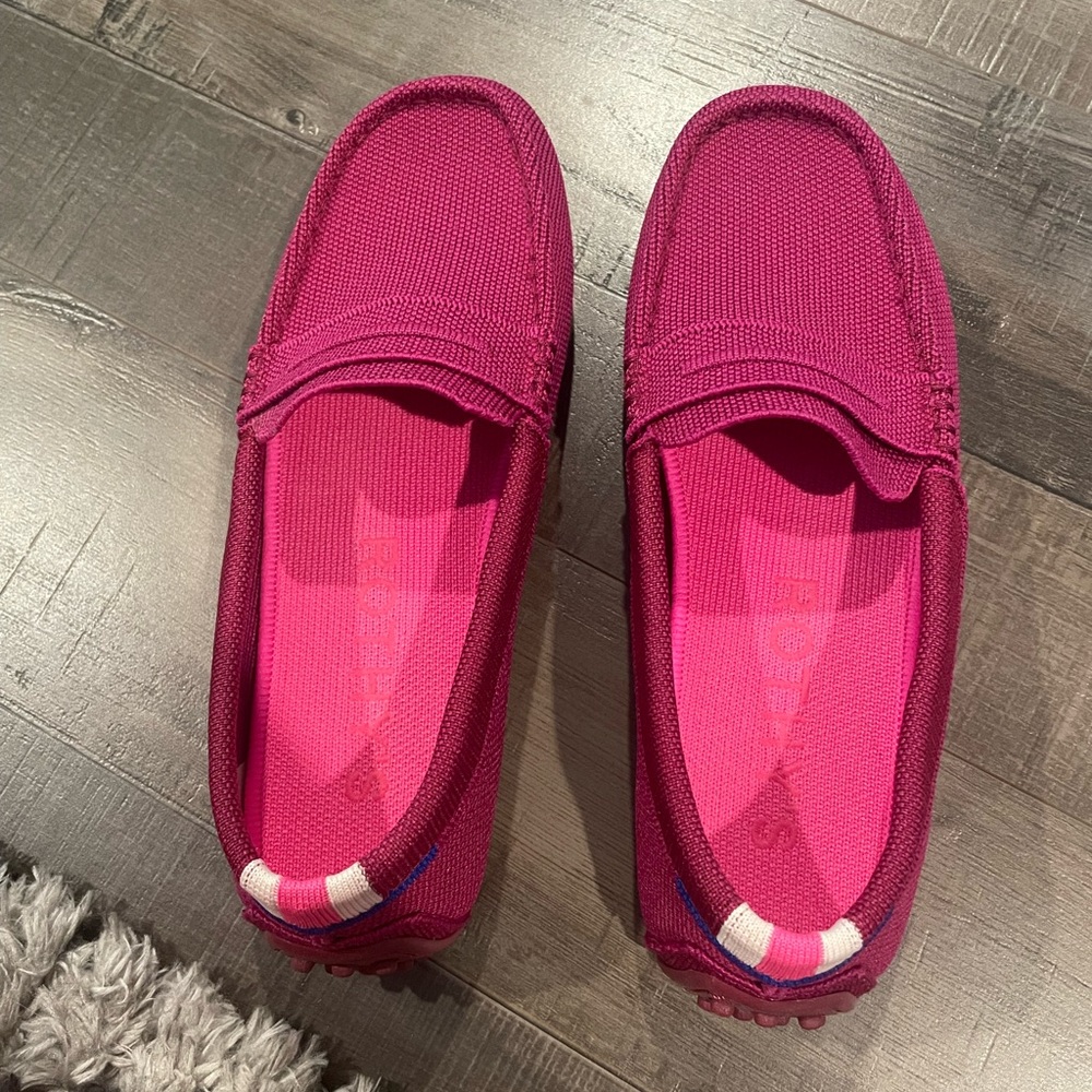 ROTHY’S 6.5 Raspberry The Driver Loafer